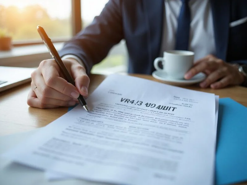 IRS notice letter being reviewed