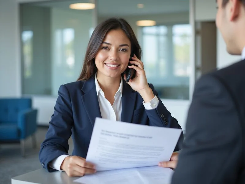 Representative on the phone with IRS
