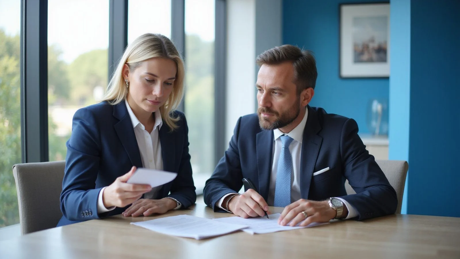 Executor reviewing Form 1041 trust paperwork