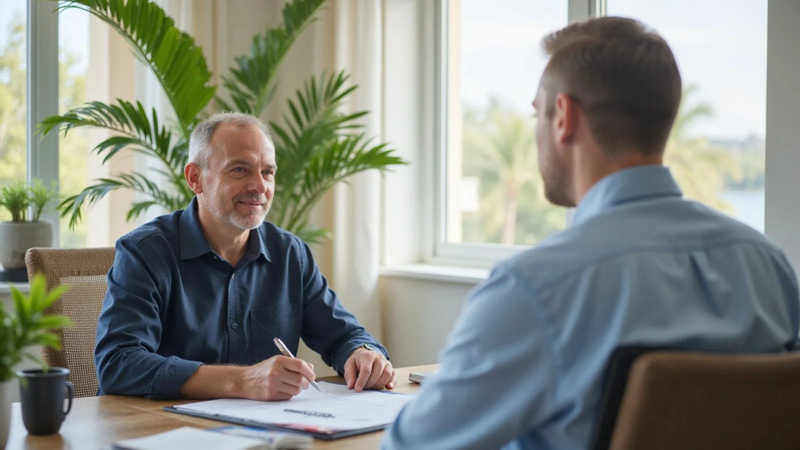 Seasonal Naples resident reviewing US tax requirements